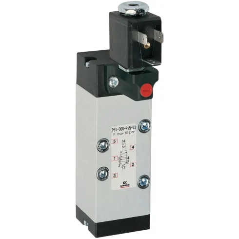953-000-P15-23 Распределитель с электромагнитным управлением Camozzi
