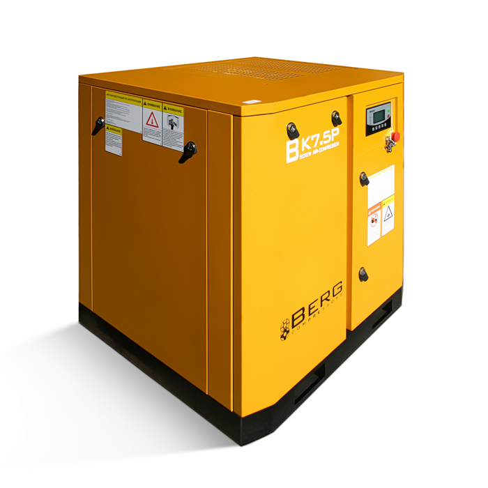 Винтовой компрессор Berg BK-7,5P - 10 бар (IP55)