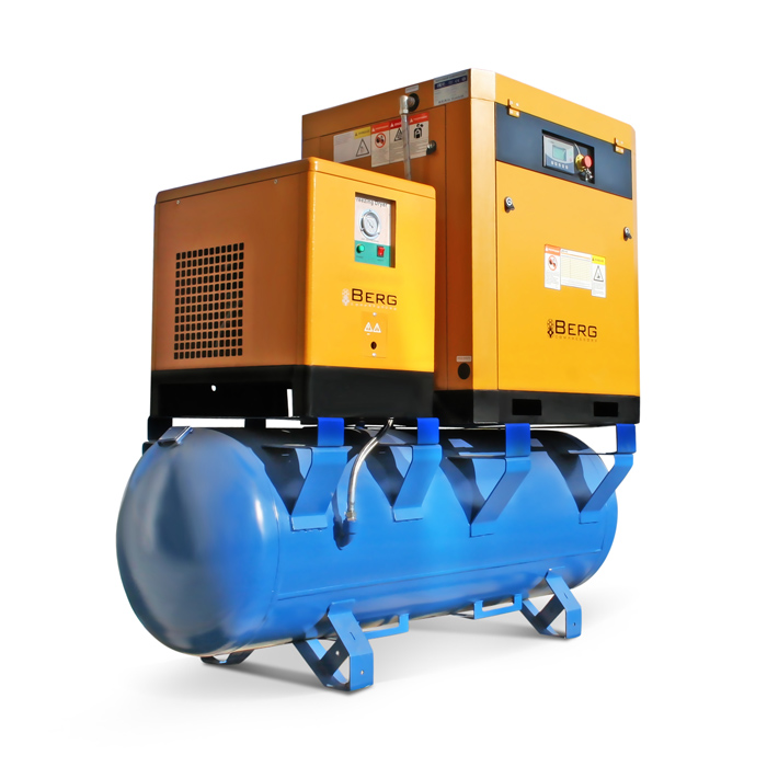 Винтовой компрессор Berg BK-15PО-500 (8 бар)
