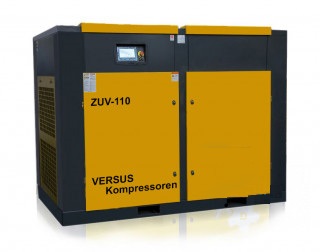 Винтовой компрессор ZUV-110 (Винтовой блок 6 подшипников) (10 бар) (IP 54)
