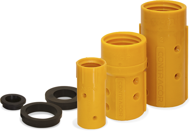 Соплодержатели нейлоновые NHP