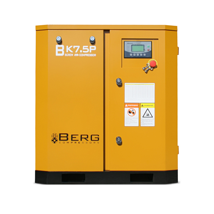 Винтовой компрессор Berg BK-15-500 - 10 бар (IP23)