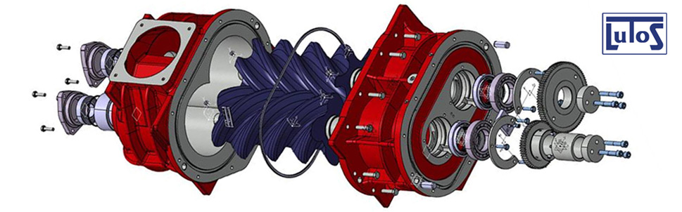 Нагнетательный компрессорный блок Lutos DI 20