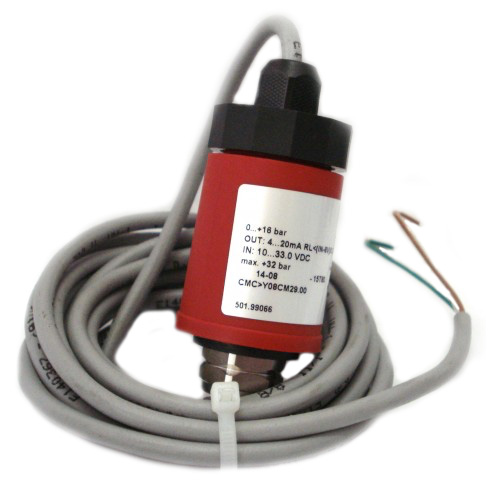 4936001673 Датчик давления воздуха 0-16 bar G, 4-20mA с 3-х м кабелем
