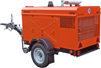 Передвижной дизельный компрессор Арсенал ЗИФ ПВ 10/1;0