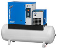 Винтовой компрессор ALUP SONETTO 20-10 /270 на ресивере с осущителем