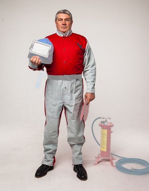 Костюм пескоструйщика защитный 4850188 Vector