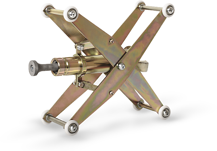 PBT-1 Устройство для абразивоструйной очистки внутренней поверхности труб внутренним диаметром от 3" (75 мм) - 12" (300 мм) с 1/2" соплом и конусом-распылителем абразива из карбида вольфрама (TC) 10112630
