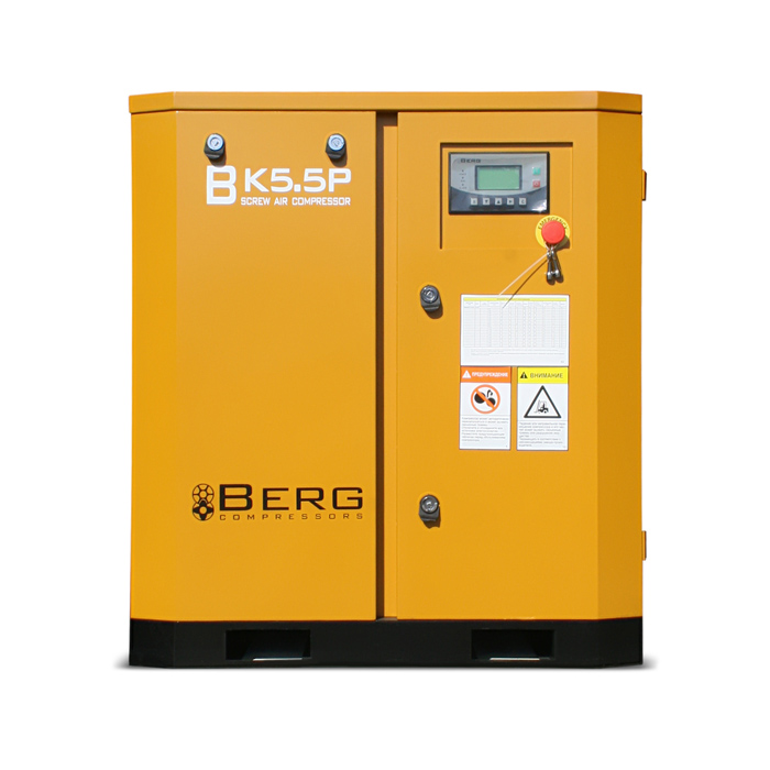 Винтовой компрессор Berg BK-5,5P (IP55)